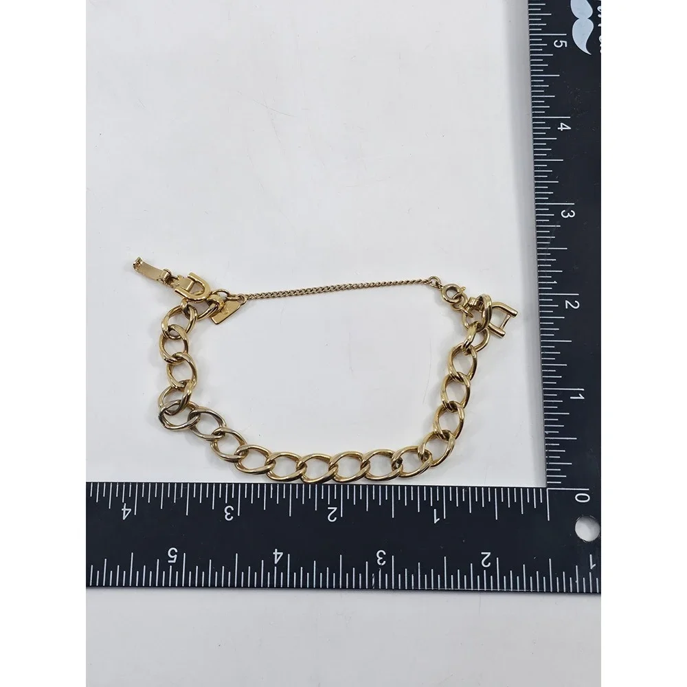Lot of 7 Gold Tone Bracelets Mesh‎ Buckle Faux Pearl Rose Floral Enamel Bangle